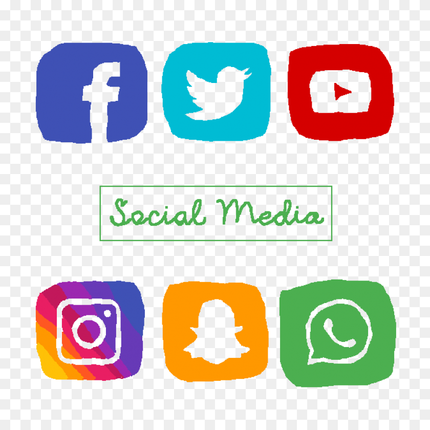 1252x1252 Social Media Contest - Social Media Icons PNG Transparent