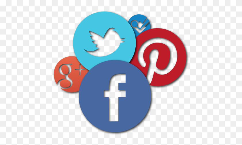 488x444 Social Media Logos Free Icons - Social Media Logos PNG