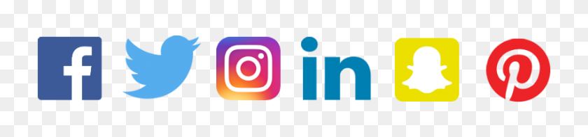 850x150 Marketing En Redes Sociales ¡Canta! Agencia De Marketing Digital - Facebook Twitter Instagram Logotipo Png