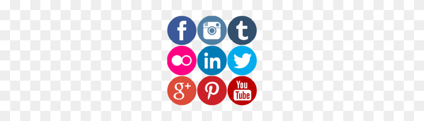 180x180 Social Media Png Clipart - Social Clipart