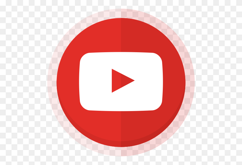 512x512 Redes Sociales, Videografía, Videos, Reloj, Youtube, Icono Del Logotipo De Youtube - Botón De Youtube Png