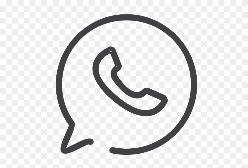 512x512 Redes Sociales, Icono De Whatsapp - Icono De Whatsapp Png