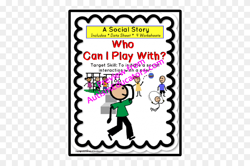 500x500 Social Story For Autism - Social Skills Clipart