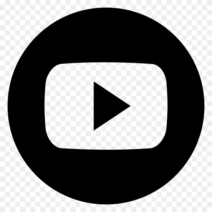 980x980 Social Youtube Circle Png Icon Free Download - Youtube Symbol PNG