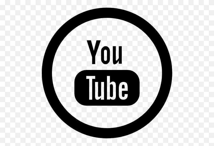 512x512 Social Youtube Circular Button - PNG Youtube