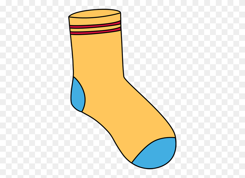 371x550 Sock Clip Art - Boy Clothes Clipart