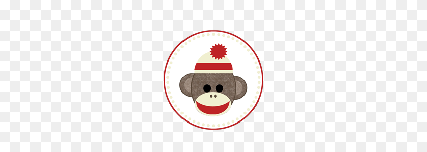 Sock Monkey Face Clip Art Related Keywords And Tags - Sock Monkey Clip Art