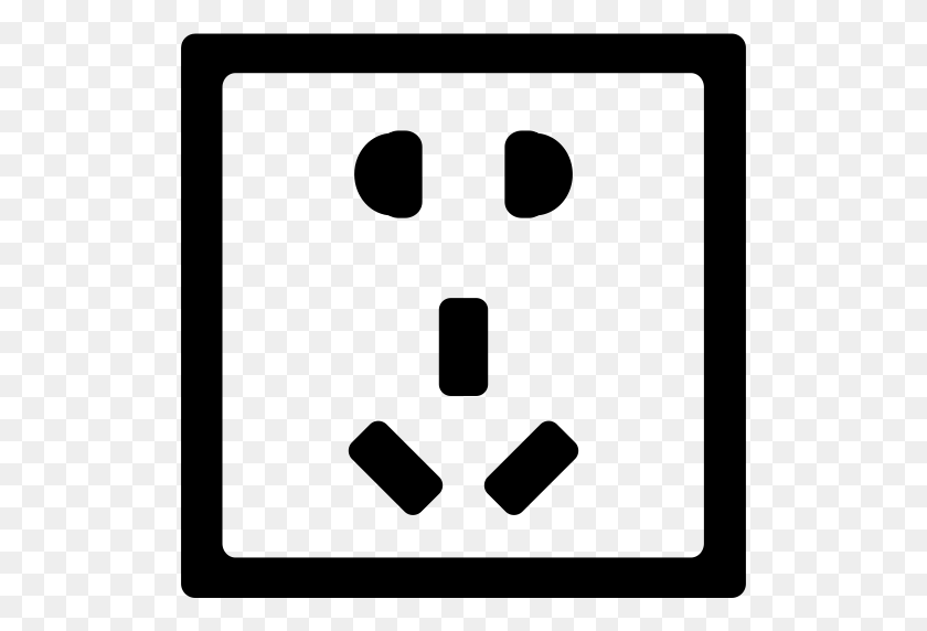 512x512 Socket, Electricity Socket, Power Cable Outlet Icon With Png - Outlet Clipart