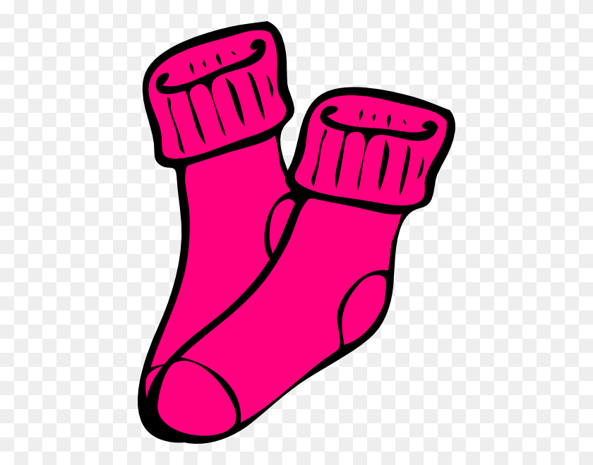 450x599 Socks And Shoes Clipart - Concentration Clipart