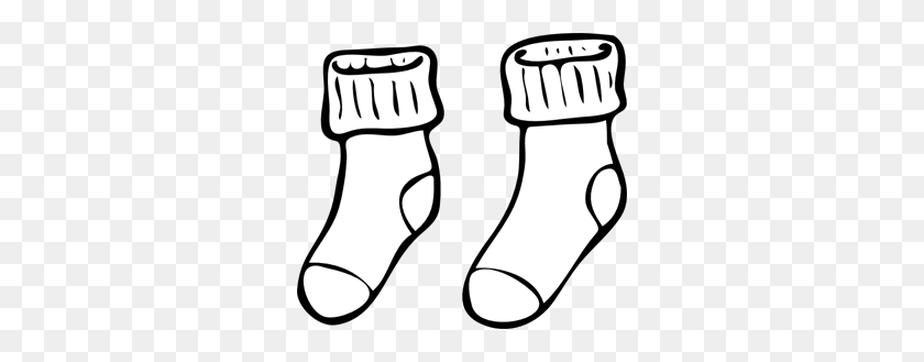 300x269 Socks Png Images, Icon, Cliparts - Pair Clipart