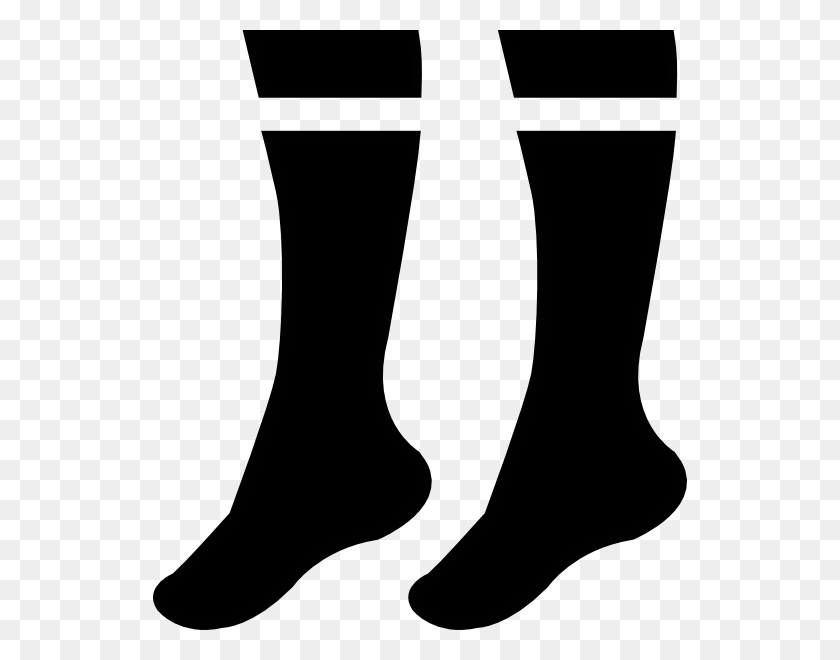534x600 Socks Png Images, Icon, Cliparts - Black Pants Clipart