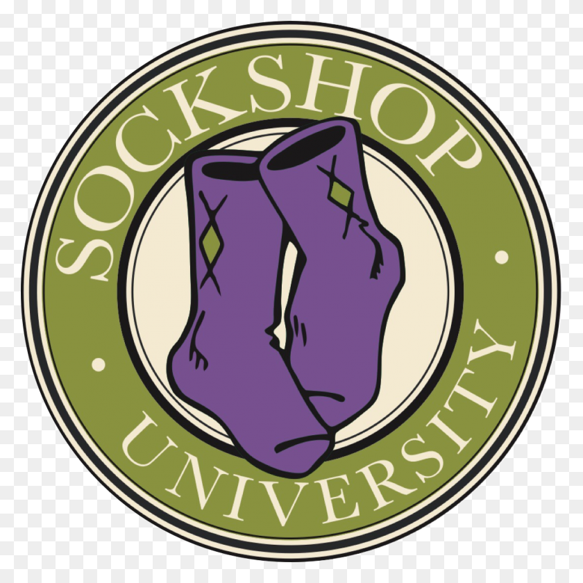 1087x1087 Sockshop University Seattle, Washington - Crazy Sock Clipart