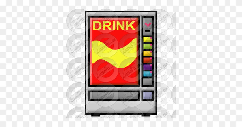 380x380 Soda Machine Picture For Classroom Therapy Use - Vending Machine Clipart