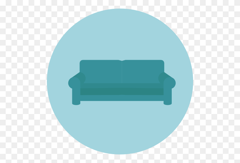 512x512 Sofa - Couch PNG