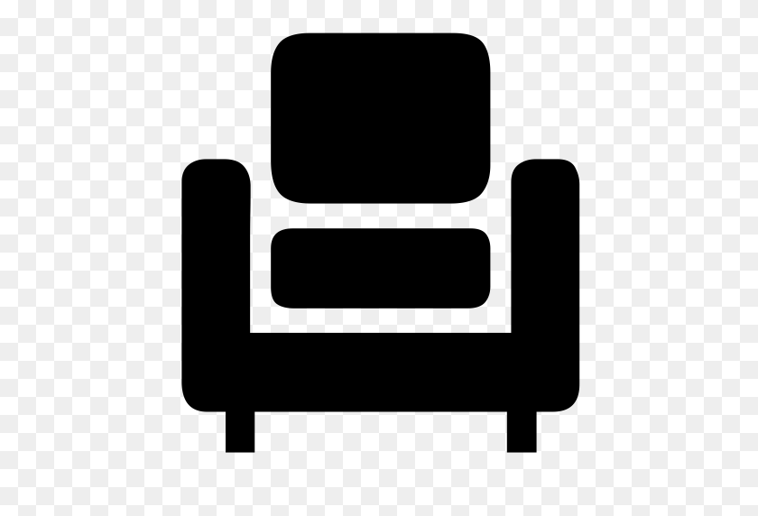512x512 Sofa, Seat, Fabric Sofa Icon With Png And Vector Format For Free - Fabric PNG