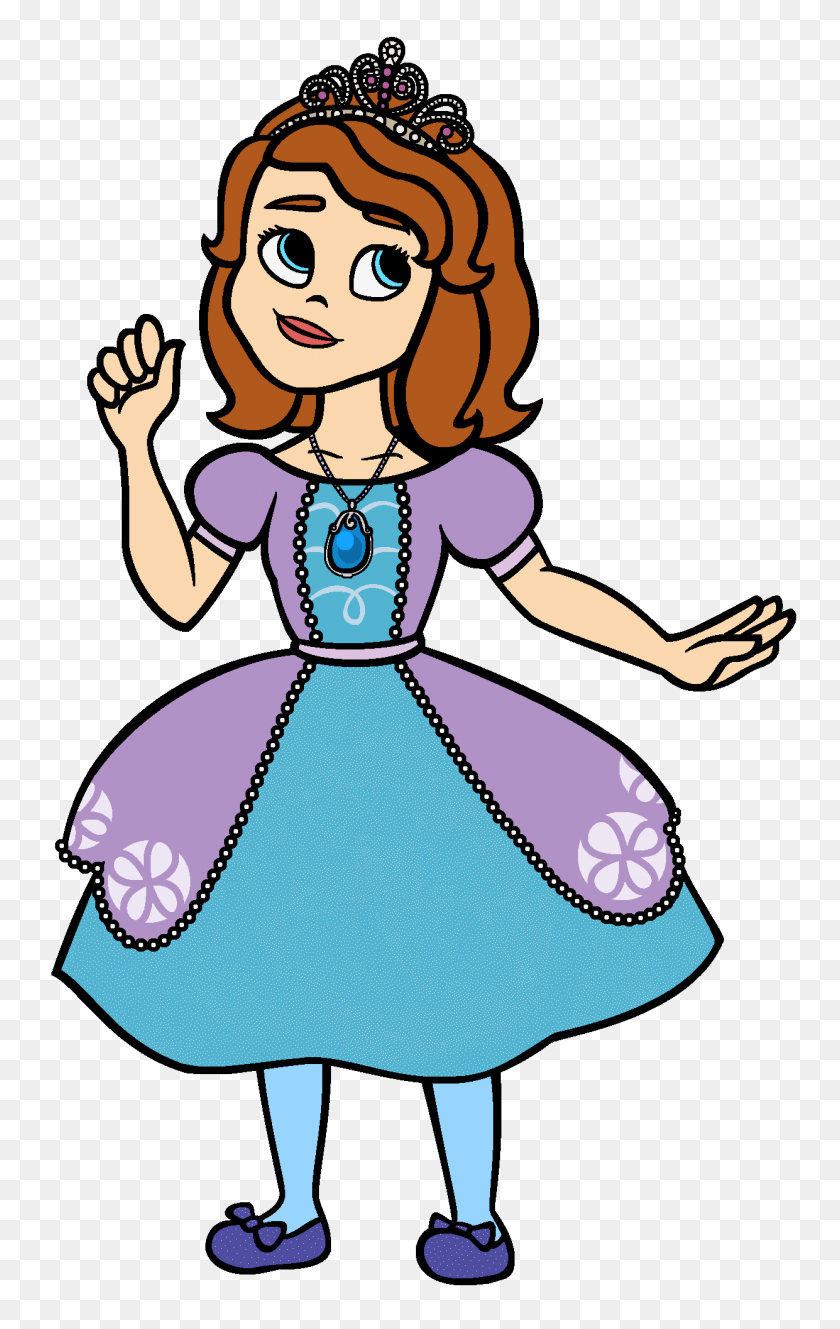 1241x2020 Sofia The First - Sofia The First Clipart
