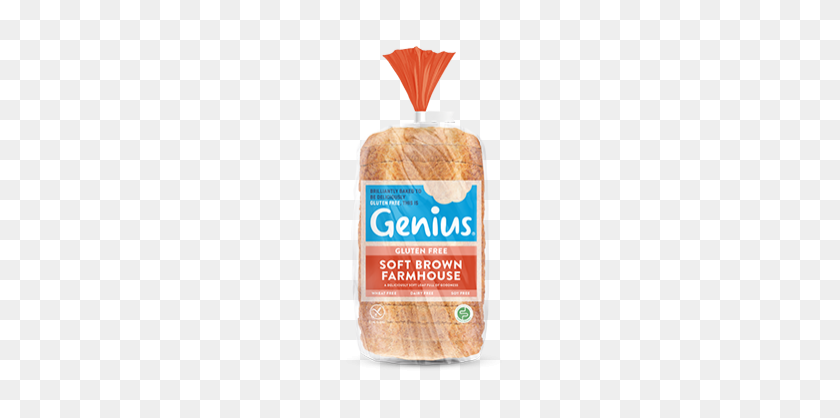 782x359 Soft Brown Farmhouse Products Genius Gluten Free - Bread Slice PNG