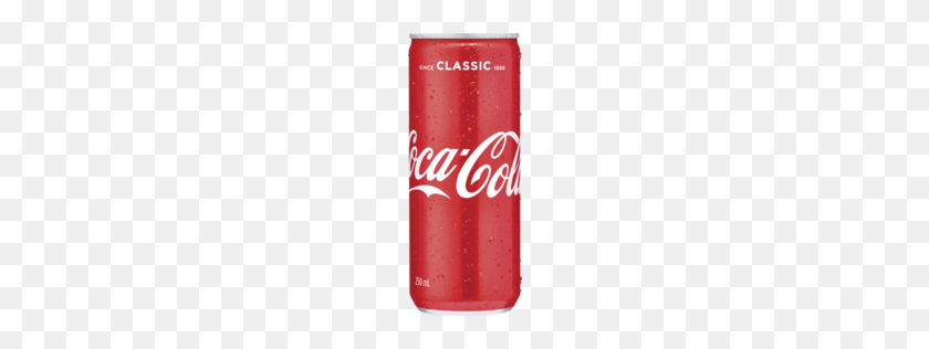 256x256 Soft Drinks - Coca Cola Can PNG