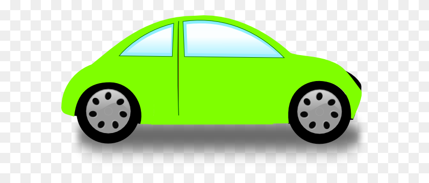 600x299 Мягкий Зеленый Автомобиль Картинки - Автомобиль Клипарт