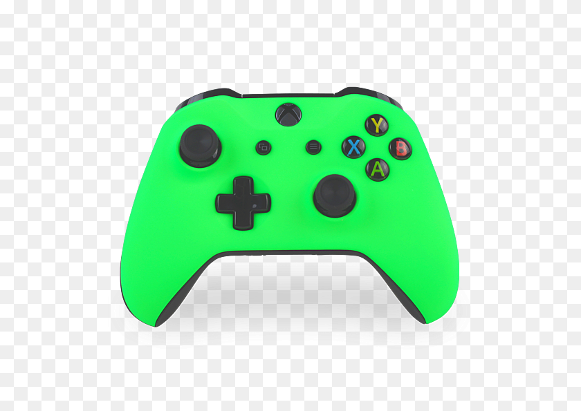 535x535 Soft Touch Green Xbox One Controller Modz Custom Modded Controller - Xbox Controller PNG