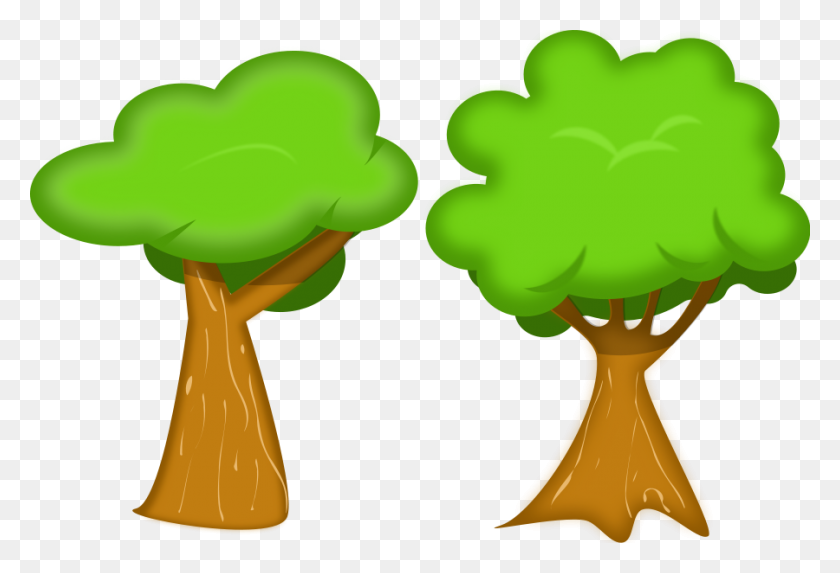 900x593 Soft Trees Png Clip Arts For Web - Tree PNG Clipart