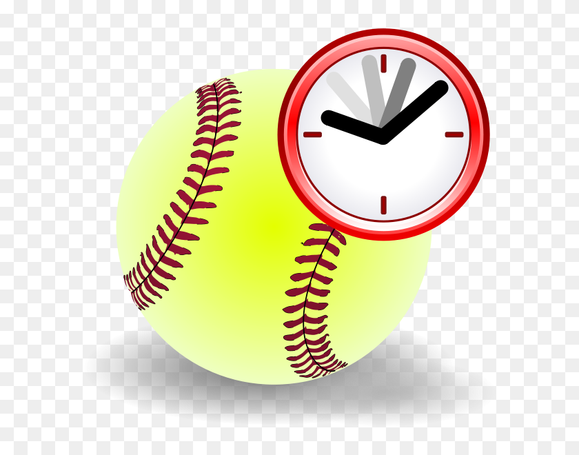 600x600 Softball Current Event - Softball Clipart PNG