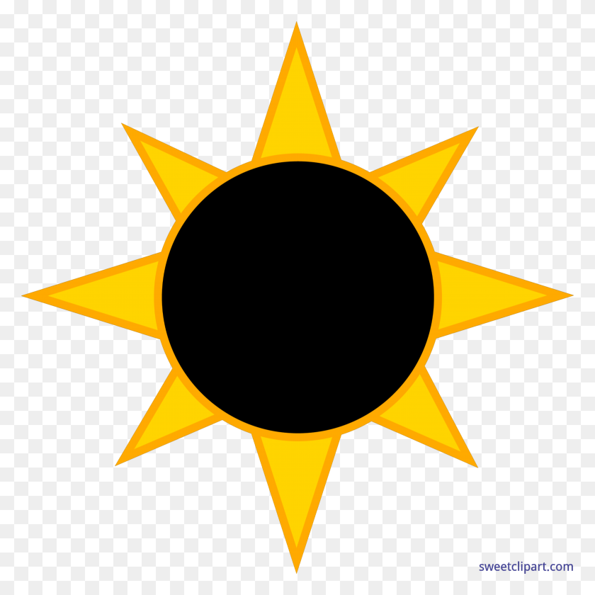 5789x5793 Солнечное Затмение Клипарт Изображения - Кольцо Огня Клипарт