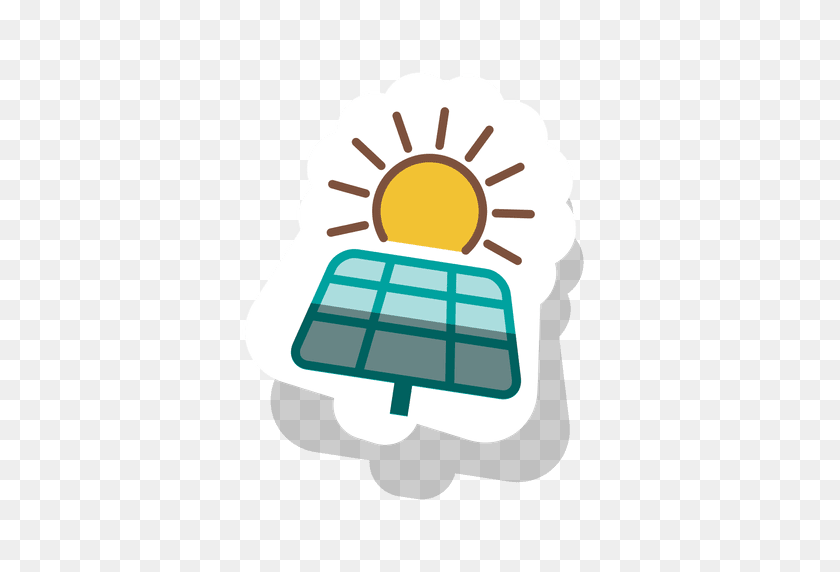 512x512 Dibujo De Panel Solar - Clipart De Energía Solar