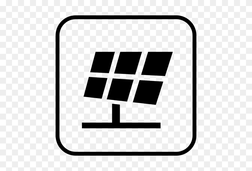 512x512 Solar Panel Square Icon - Panel PNG