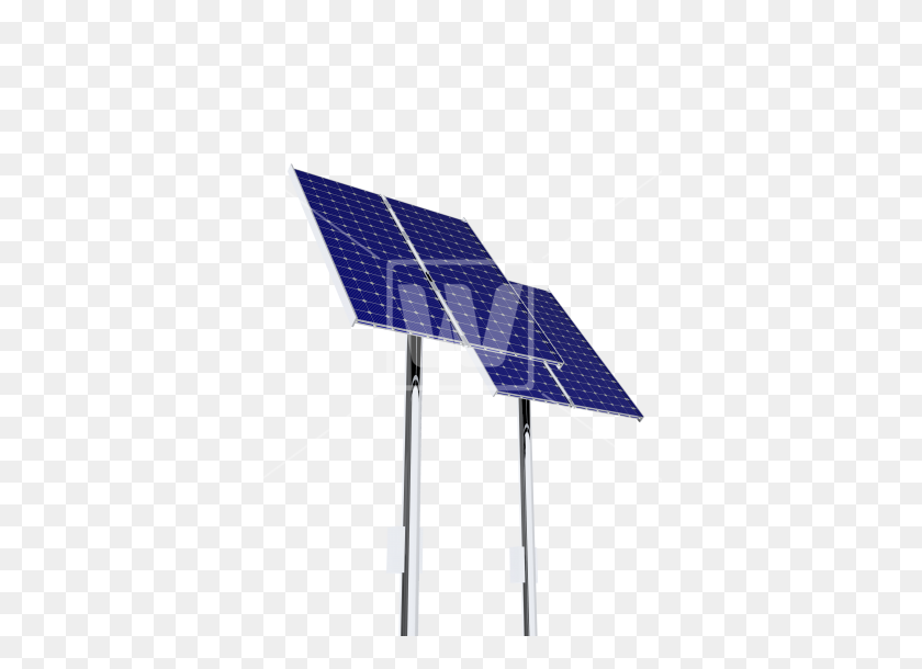367x550 Soportes Para Paneles Solares - Panel Solar Png