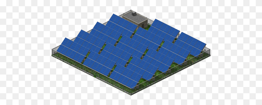 512x278 Солнечная Энергетическая Система Png Hd - Солнечная Панель Png