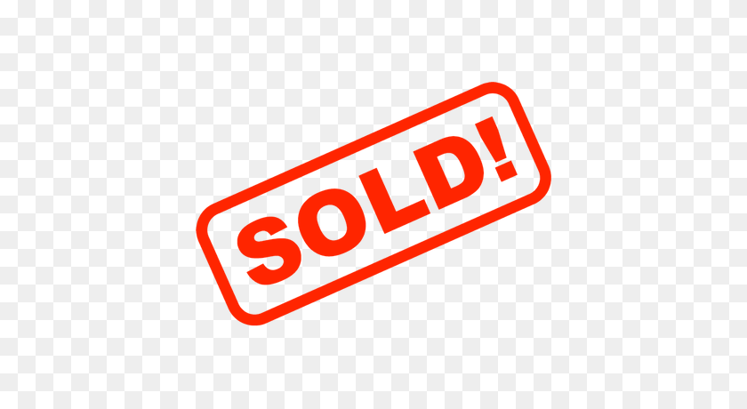 400x400 Sold ! Sign Transparent Png - Sold PNG