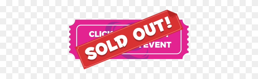 389x199 Sold Out Ticket Coney Island Cincinnati - Sold Out PNG