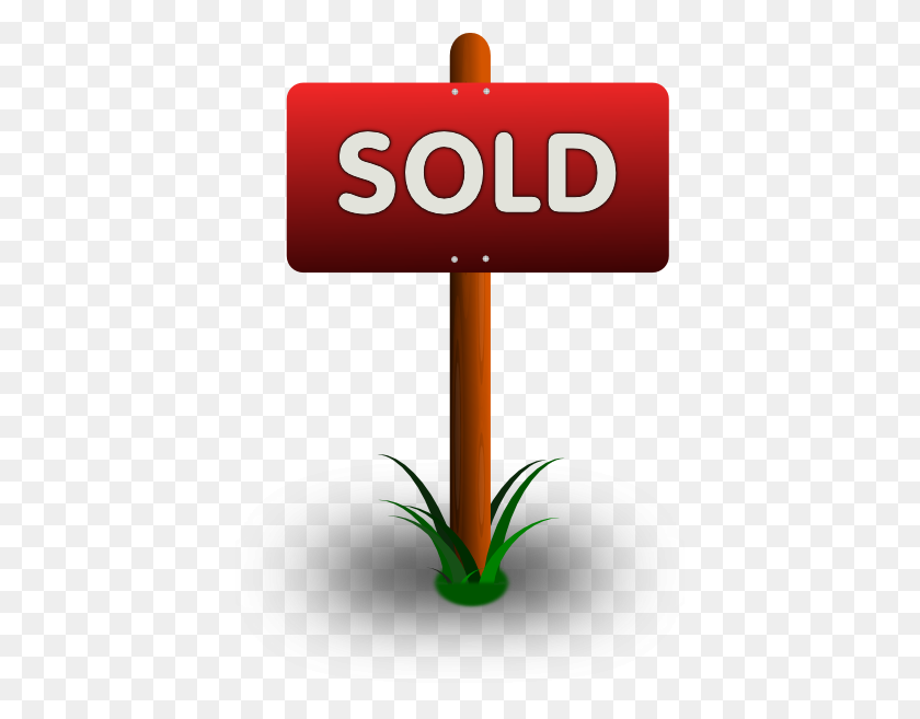 426x597 Sold Sign Clip Art - Sign Clipart