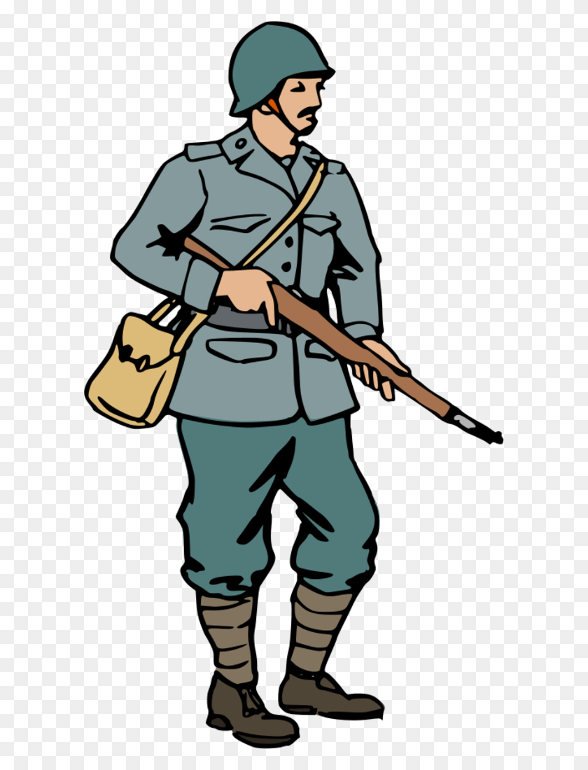 600x1040 Soldier Clipart, Suggestions For Soldier Clipart, Download Soldier - United States Army Clipart