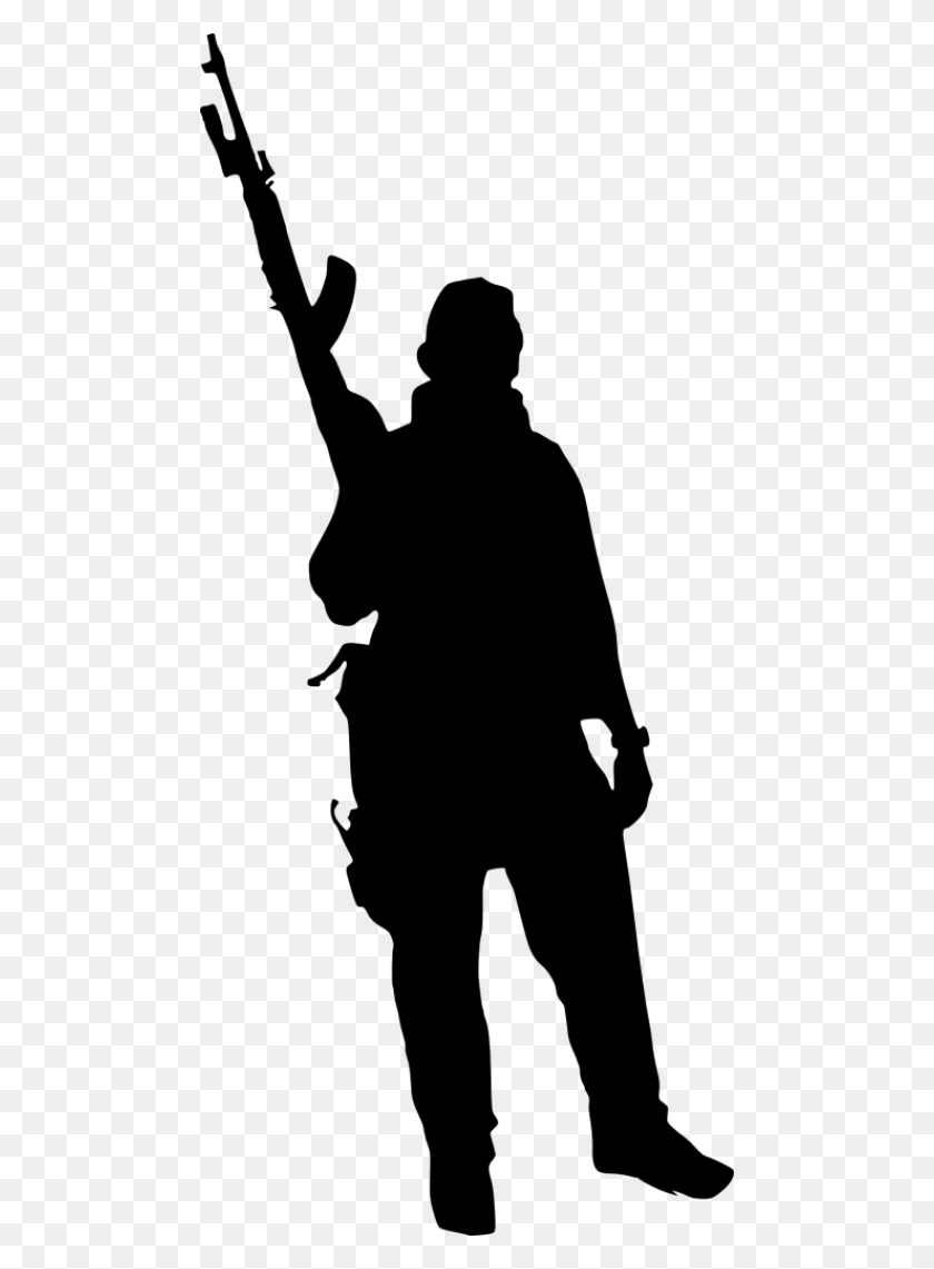 480x1081 Soldier Silhouette Png - Soldier PNG