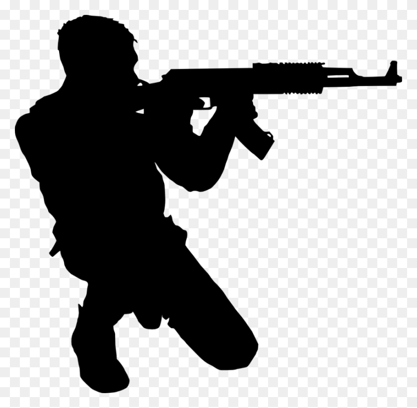 850x831 Soldier Silhouette Png - Winter Soldier PNG