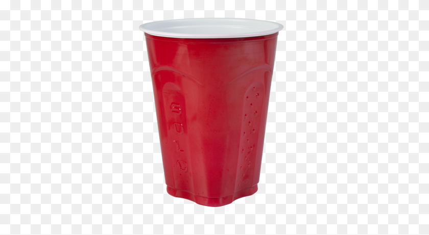 375x401 Solo Squared Plastic Cup - Red Solo Cup PNG