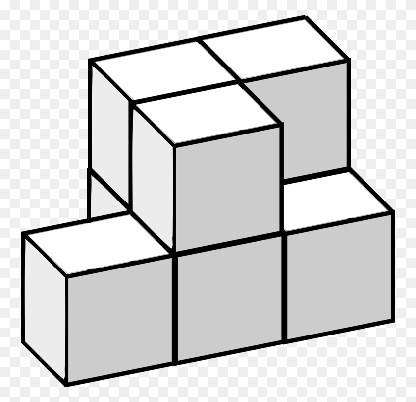 756x750 Soma Cube Jigsaw Puzzles Tetris Three Dimensional Space Free - Tetris Clipart
