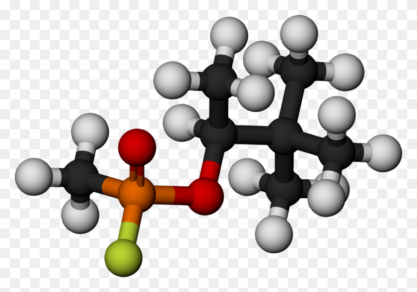 1106x750 Молекула Газа Зарина Нервного Агента Зомана - Твердый Жидкий Газ Клипарт