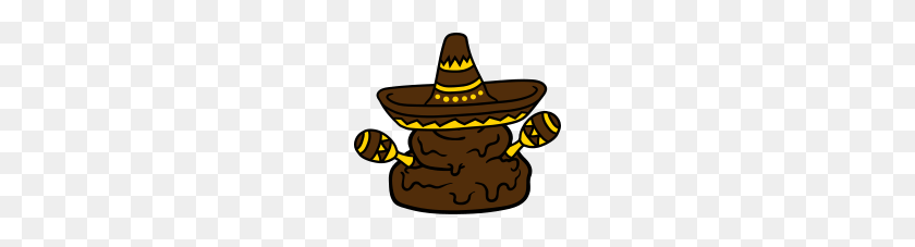 190x167 Sombrero De Fiesta De Baile Mexicano México South Americ - Sombrero Mexicano Png