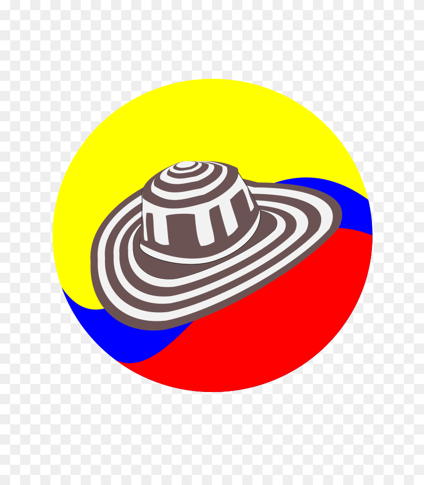 636x900 Sombrero Vueltiao Png Large Size - Mexican Hat PNG