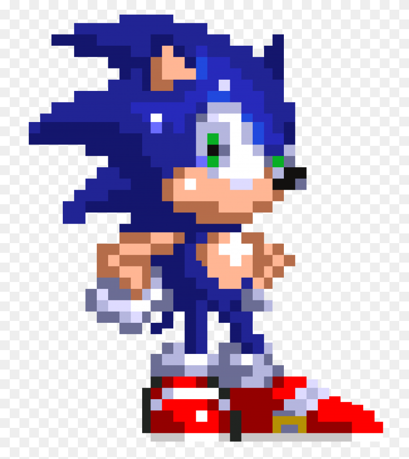 4288x4864 Some Sprite Edits - Sonic Sprite PNG