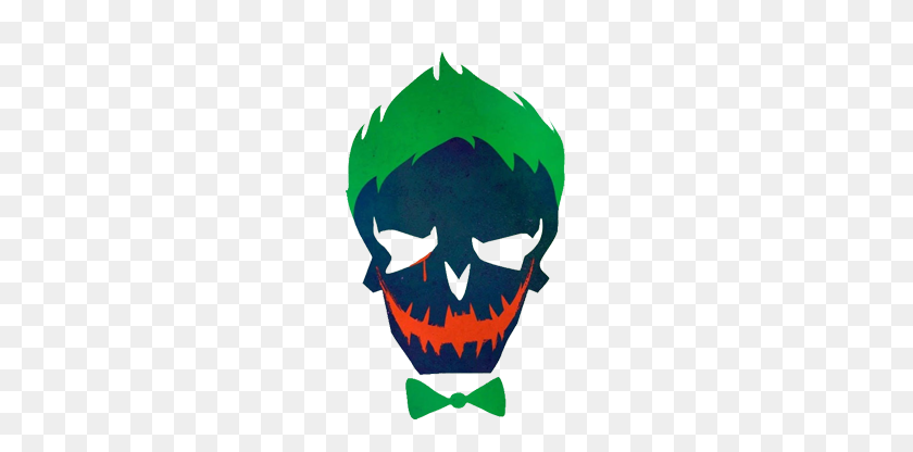 204x356 Something I Just Realized About Joker's Suicide Squad Poster Ign - Suicide Squad Logo PNG