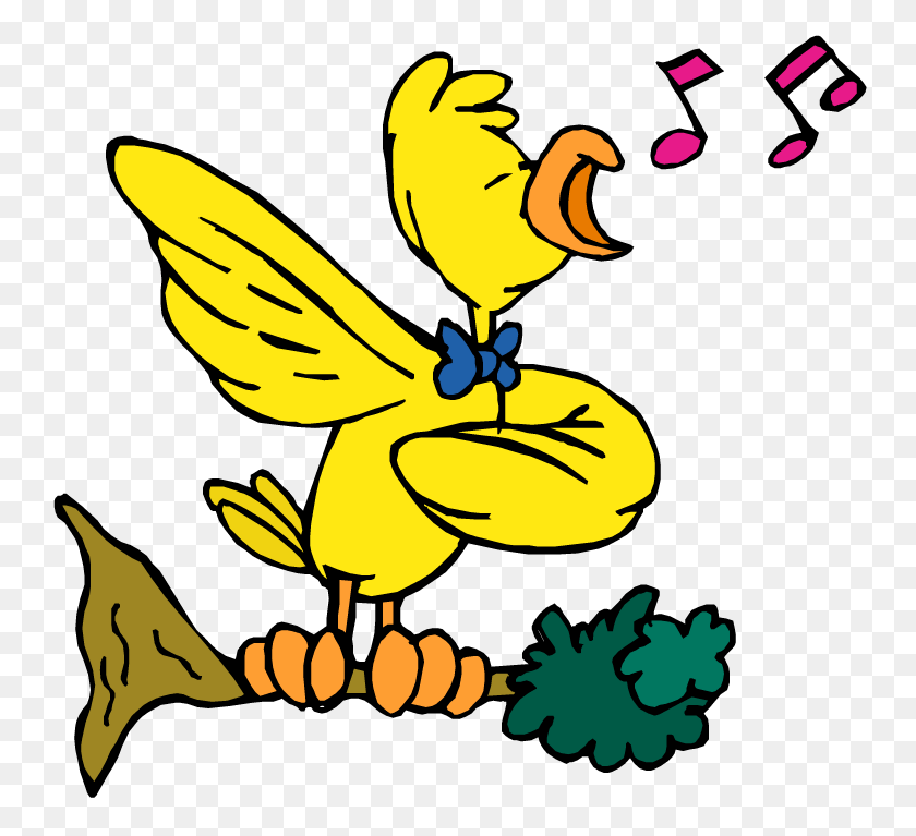 750x707 Song Clipart Singing Voice - Person Singing Clipart