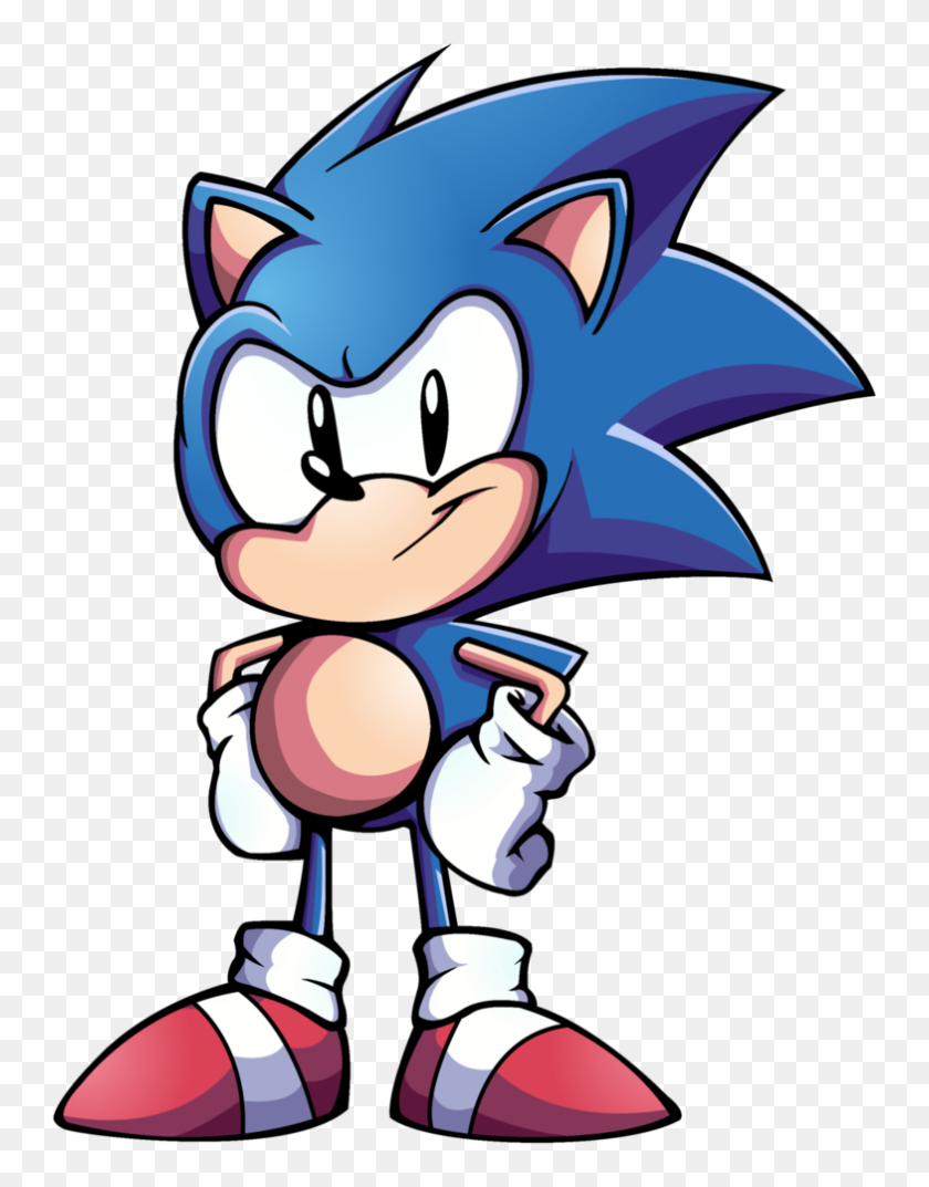 784x1019 Sonic - Sonic Mania PNG