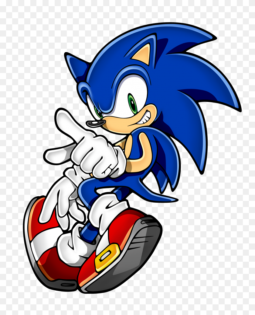 3307x4134 Sonic - Sonic Png