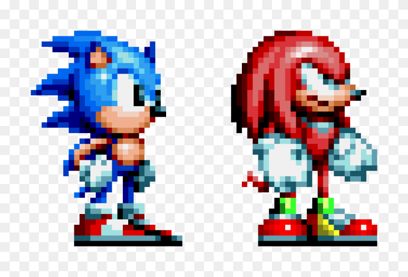 1400x920 Sonic And Knuckles - And Knuckles PNG