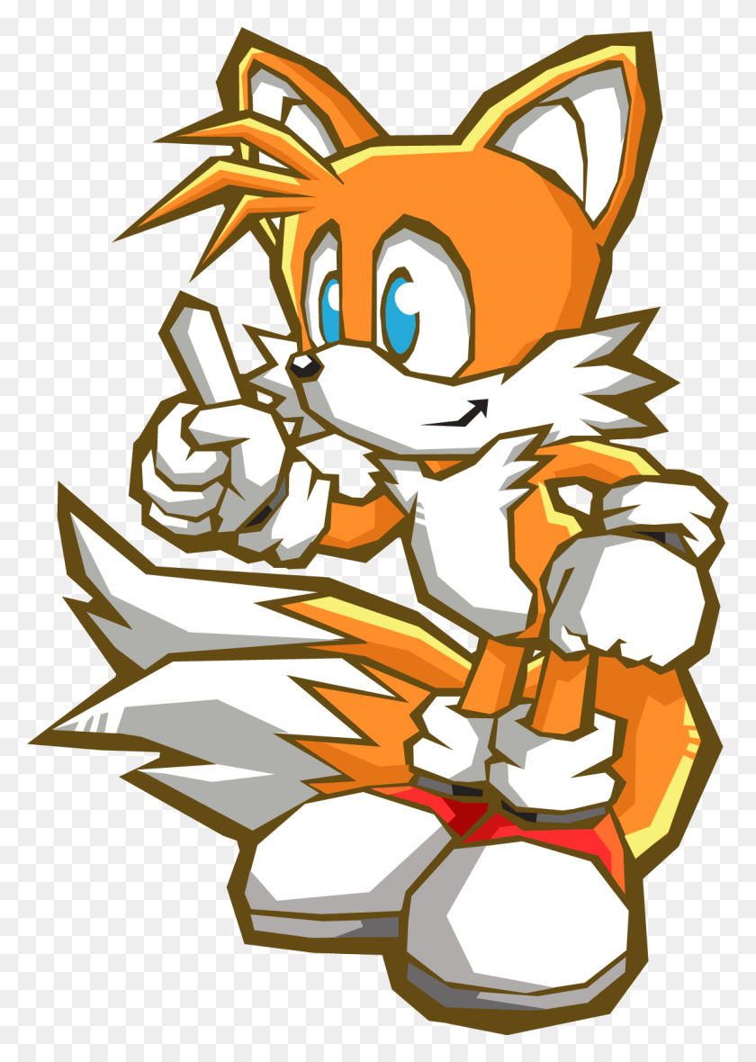 1152x1655 Sonic Art Archive - Tails PNG