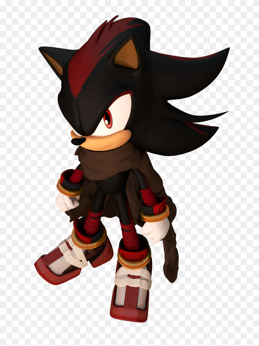 752x1063 Sonic Boom Shadow Fan Design Sonic The Hedgehog Know Your Meme - Shadow The Hedgehog PNG